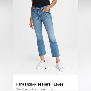 Rag and Bone High Rise Flare Jeans